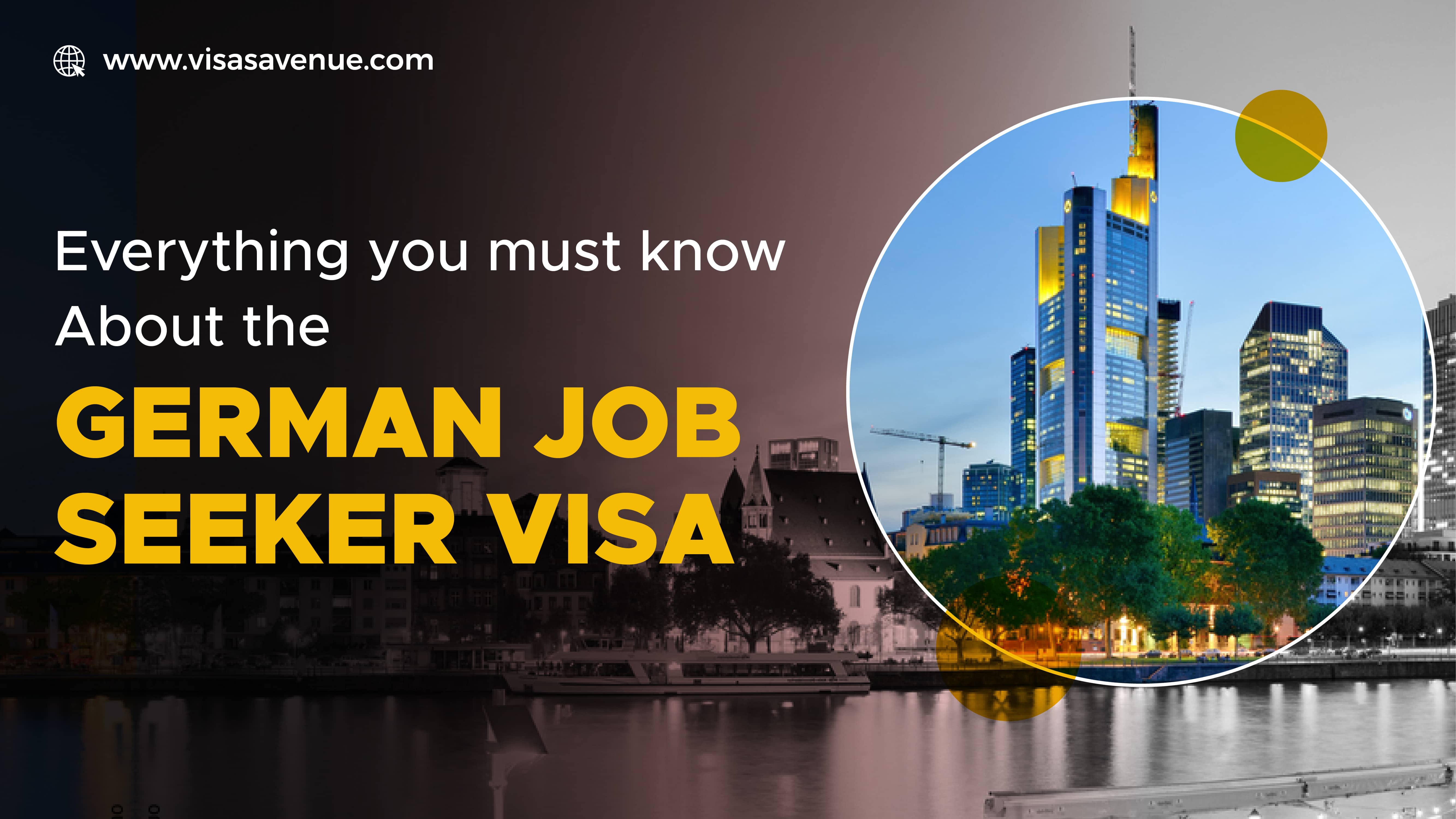 Everything you must know about the German Job Seeker Visa
