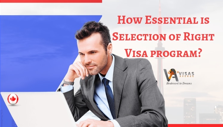 Canada Immigration Process- How Essential is Selection of Right Visa Program?