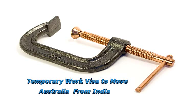 Which are the best Temporary Work Visa to move to Australia from India?
