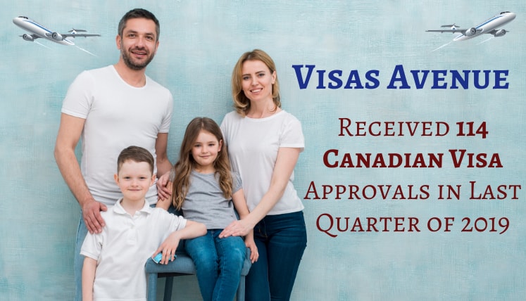 Visas Avenue Received 114 Canadian Visa Approvals in Last Quarter of 2019