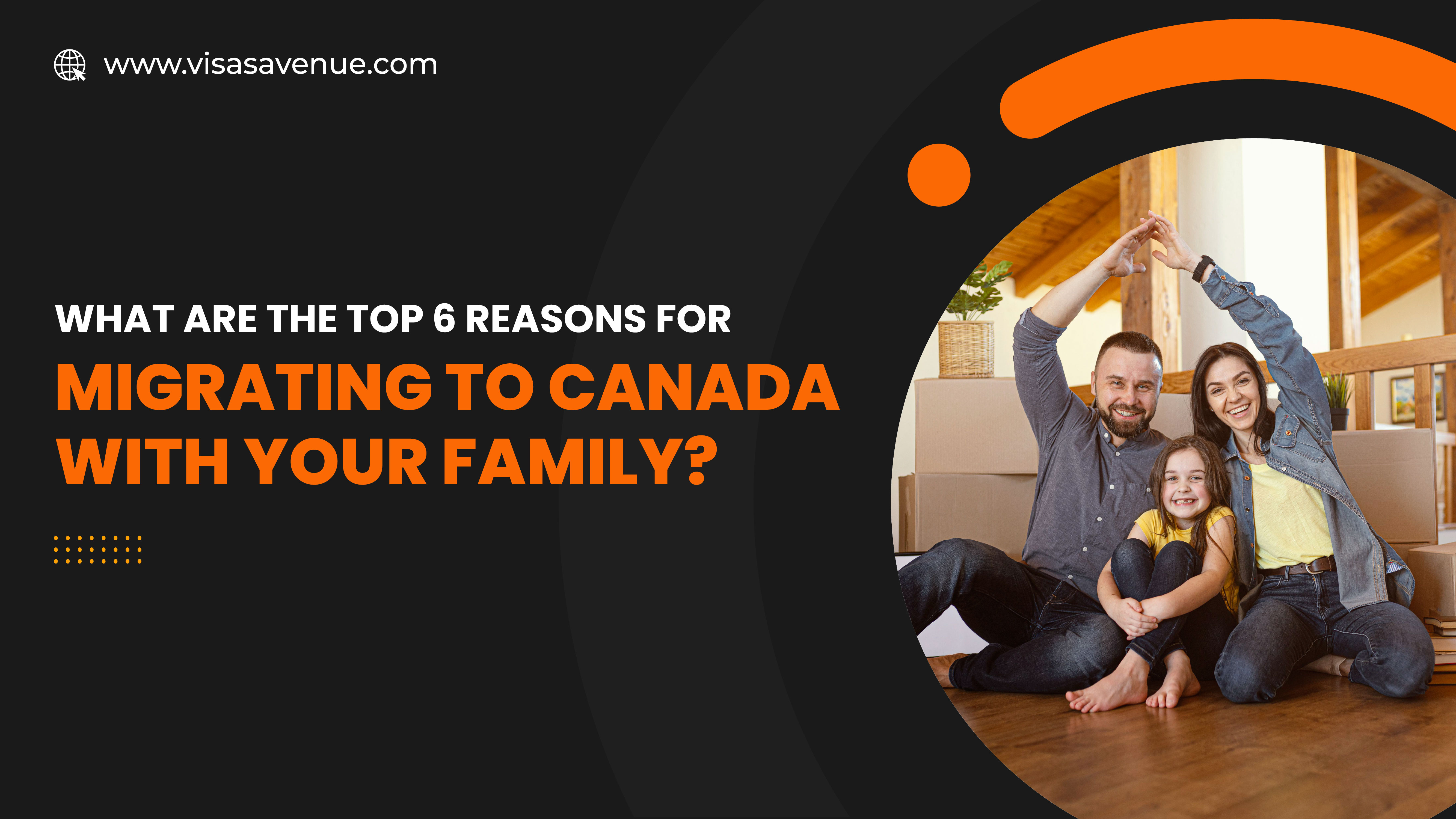What are the top 6 Reasons for Migrating to Canada with Your Family?