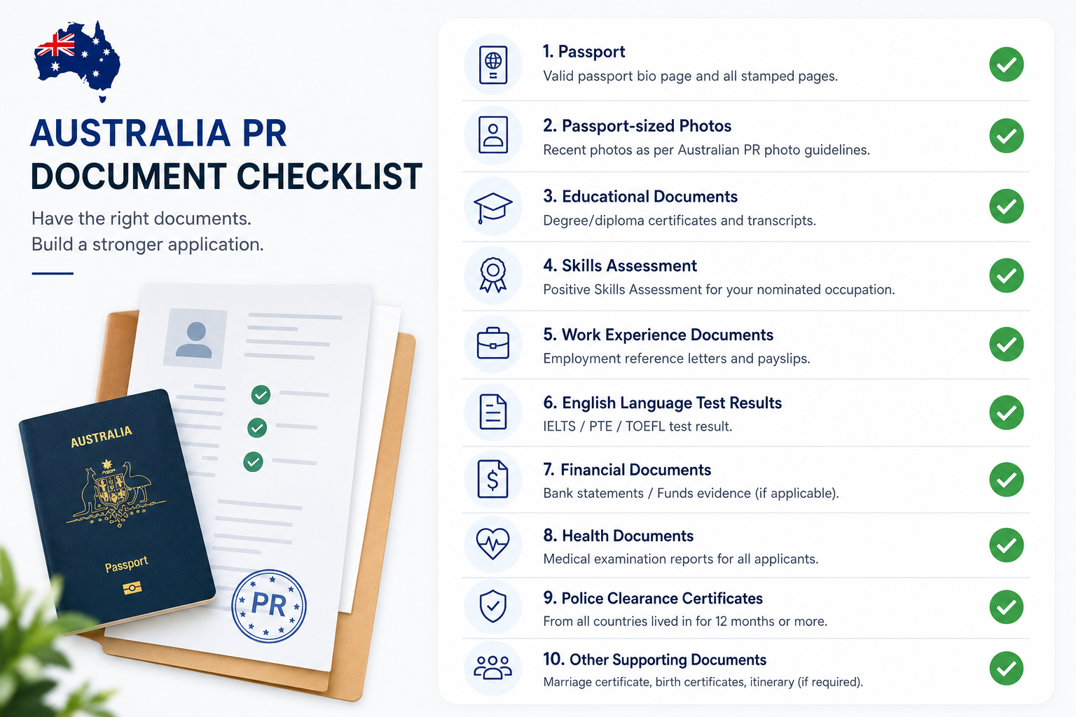 Australia PR Document Checklist 2026: What You Need Before You Start