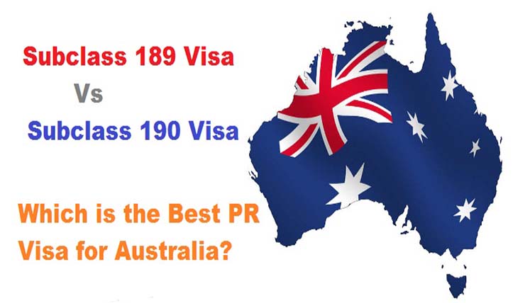 Subclass 189 Vs Subclass 190 Visa- Which is the Best PR Visa for Australia?