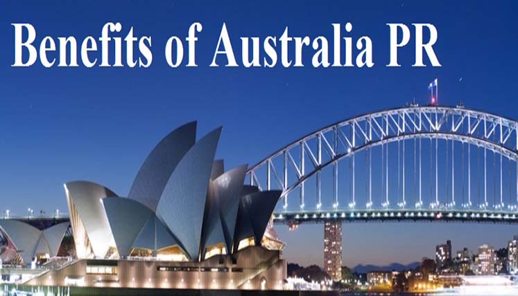 What are the benefits of Australian PR?