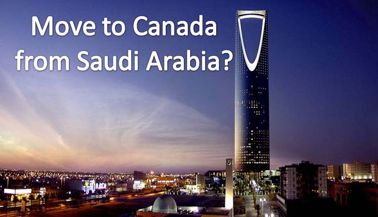 How to move to Canada from Saudi Arabia? What are the Immigration pathways?